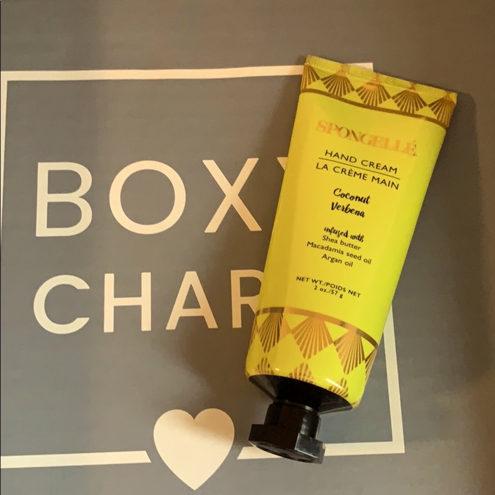 Spongelle coconut verbena hand cream